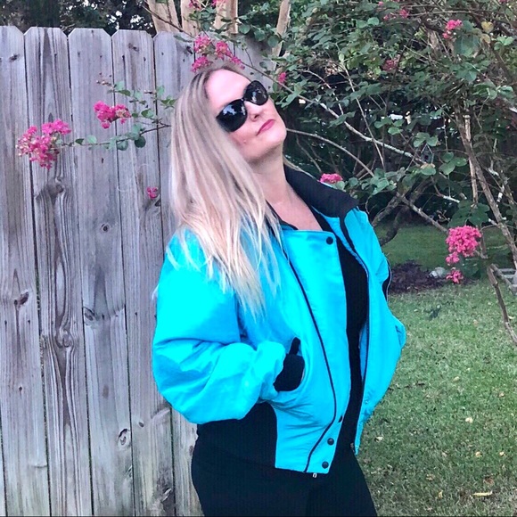 Nils Vintage Aqua Ski Puffer Jacket  By NILS - Picture 4 of 8